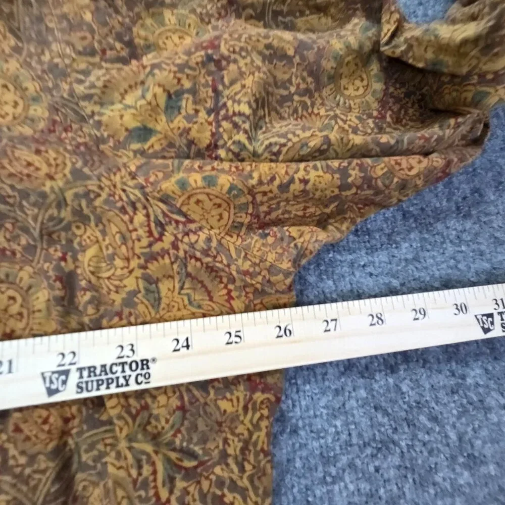 Vintage Polo Ralph Lauren Estate Classic Fit Abstract Print Button Down Shirt XL